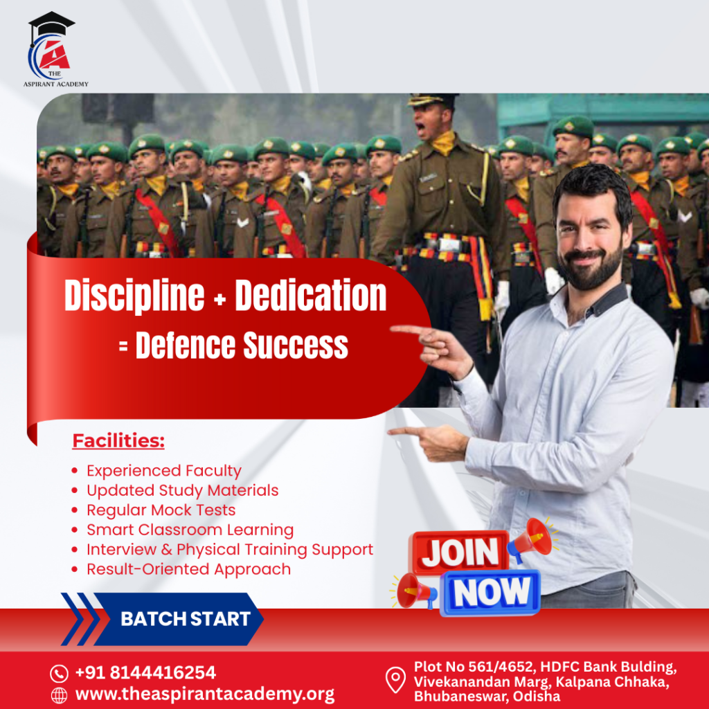 Discipline + Dedication = Defence Success