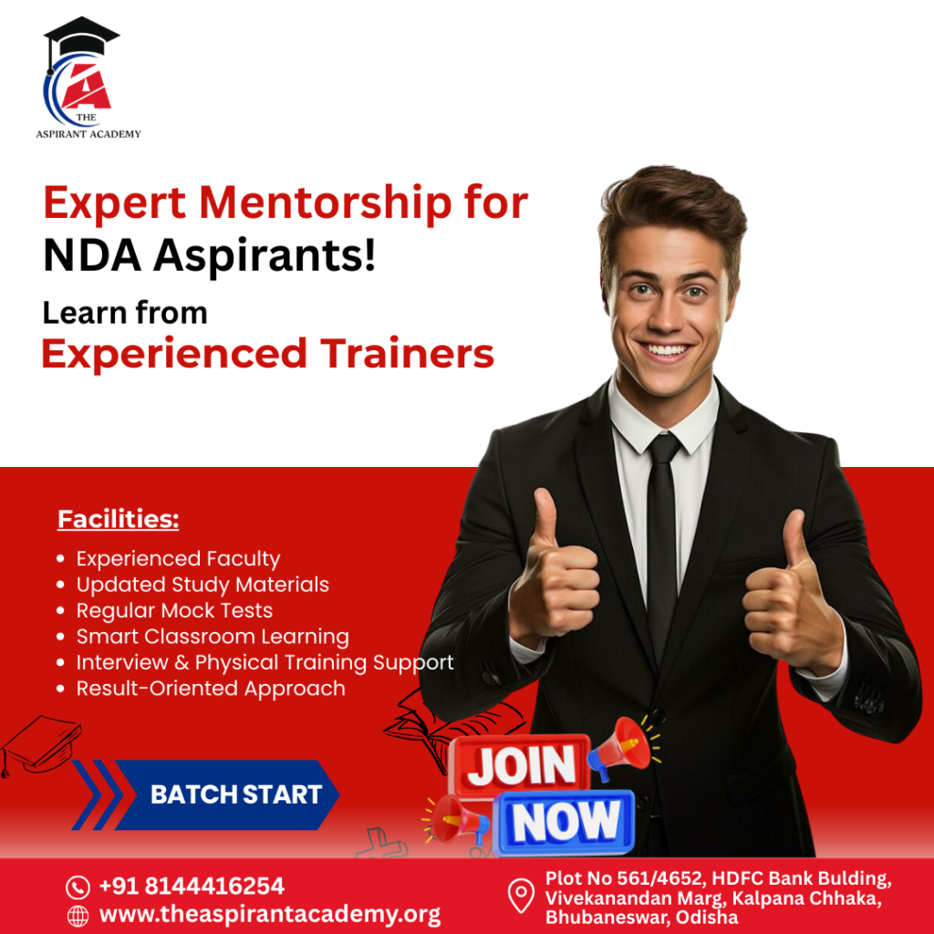 Expert Mentorship for NDA Aspirants!