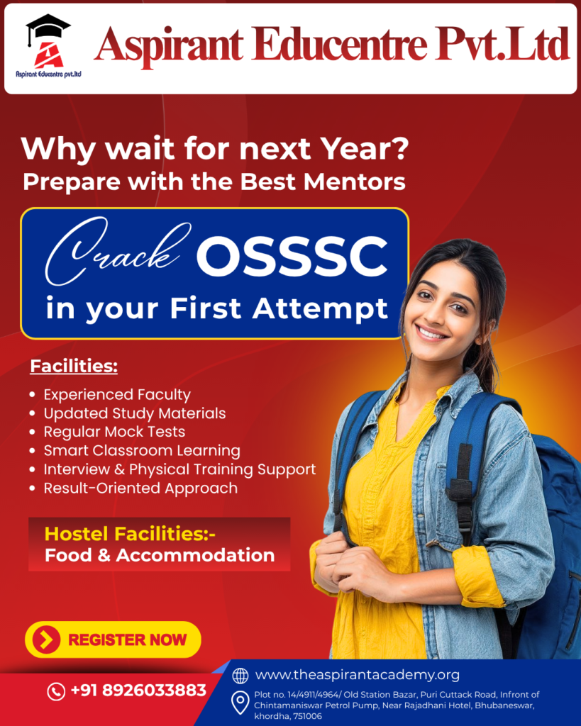 Why wait for next Year_ Prepare with the Best Mentors OSSSC in your First Attempt Crack